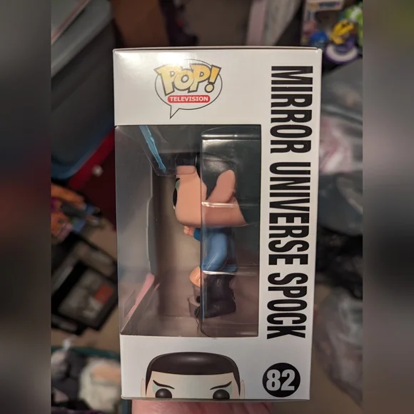 Funko Pop Star Trek Mirror Universe Spock #82 PX previews exclusive - Picture 6 of 8